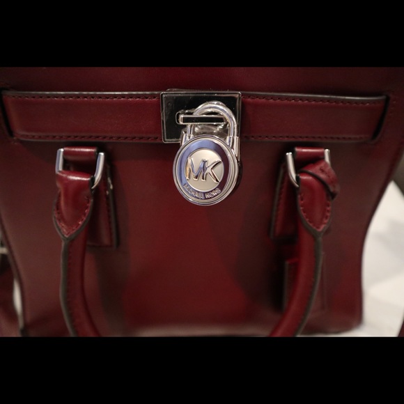 Michael Kors Burgundy Hamilton small - Picture 2 of 7